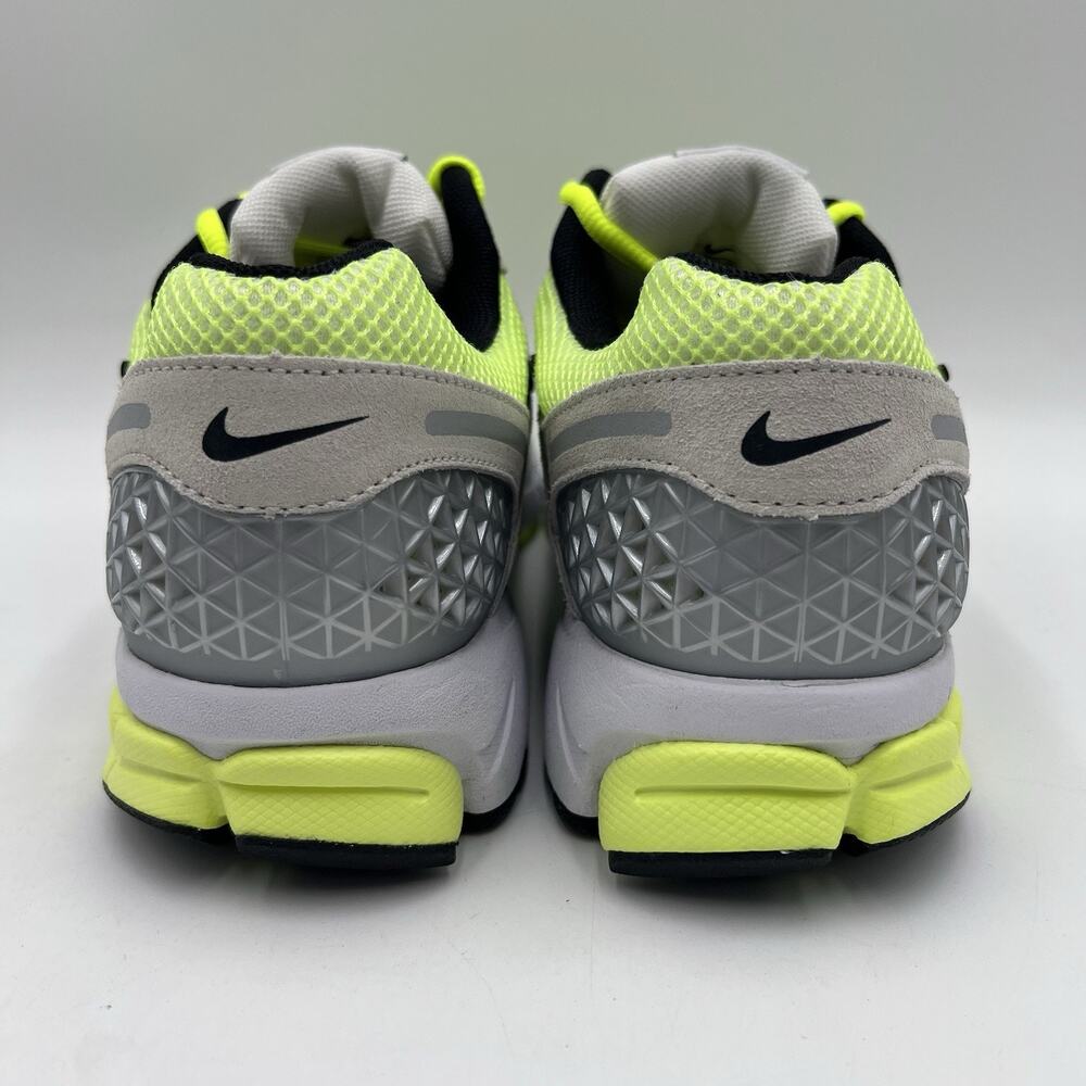 Mens Size 9 Nike Zoom Vomero 5 Lime Platinum Black White FB9149 701 NEW - Picture 3 of 5